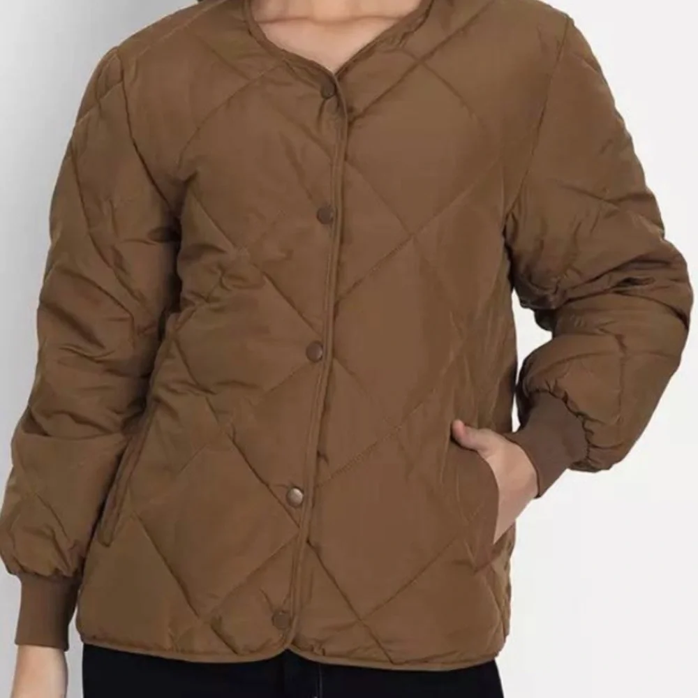 Rainbow Day Quilted Button Up Crewneck Jacket - Size S - Picture 2 of 7